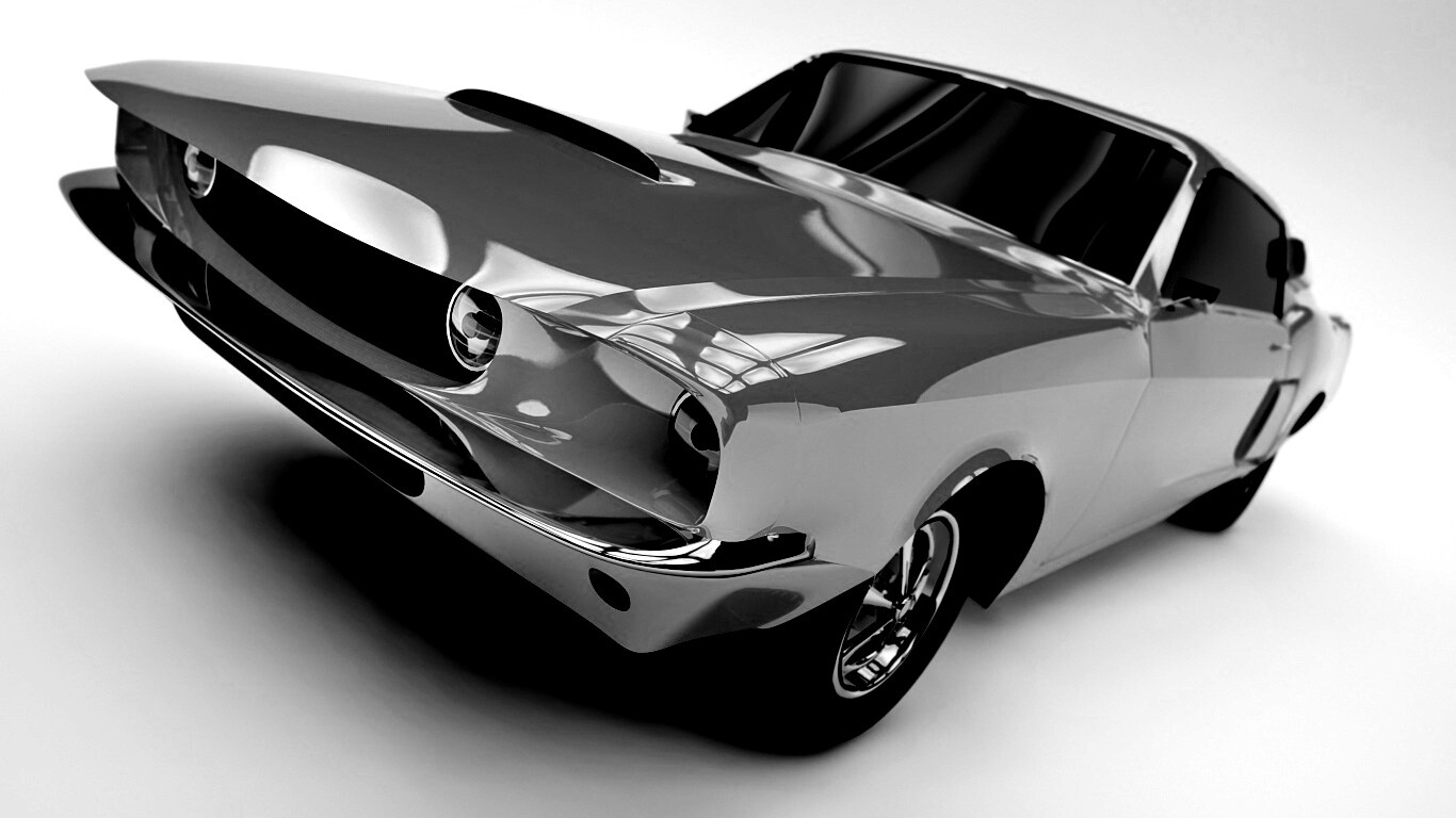 Красный ретро автомобиль обои