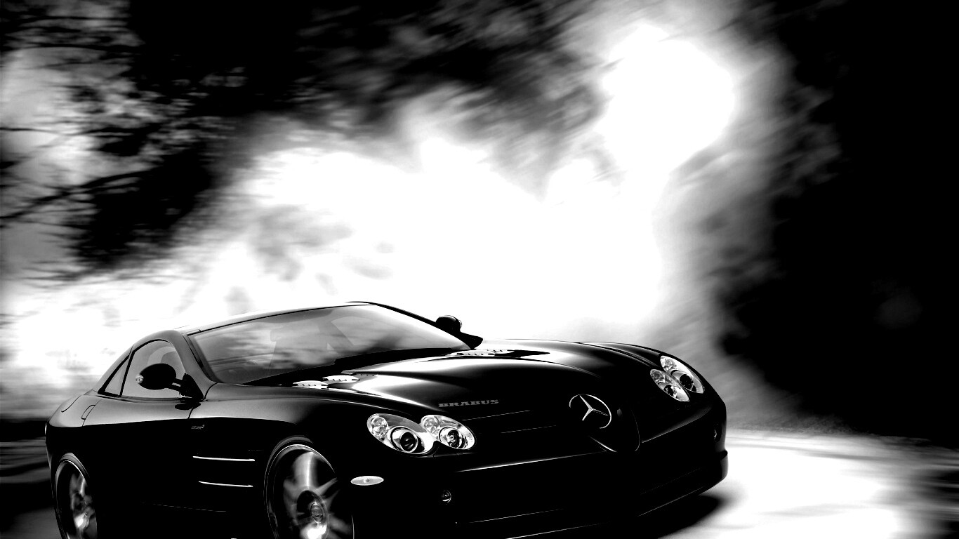 Двухместный мерседес обои