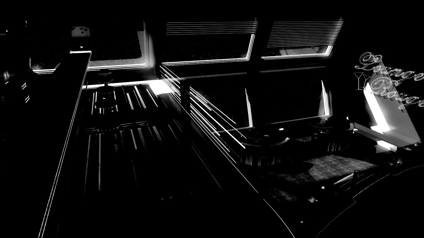 Космический бар обои