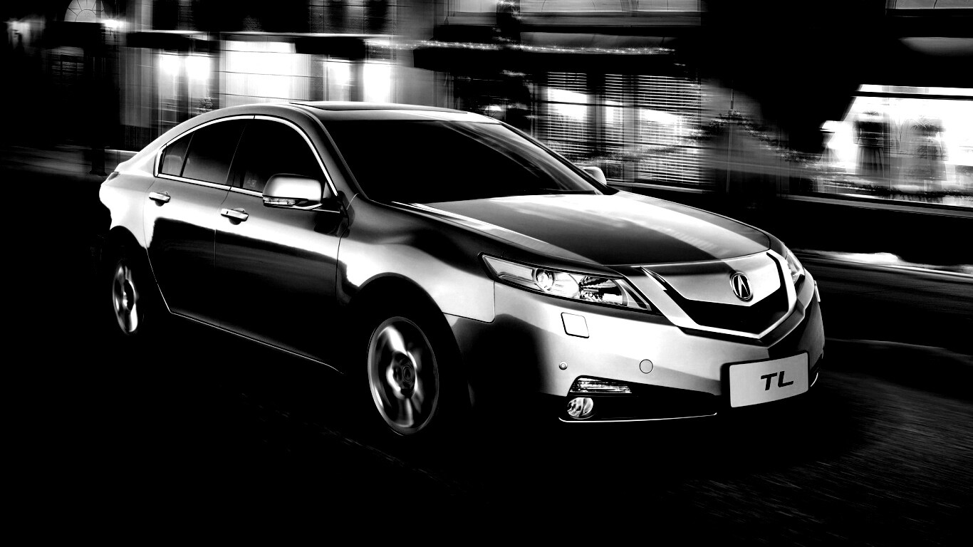 Acura в движении обои