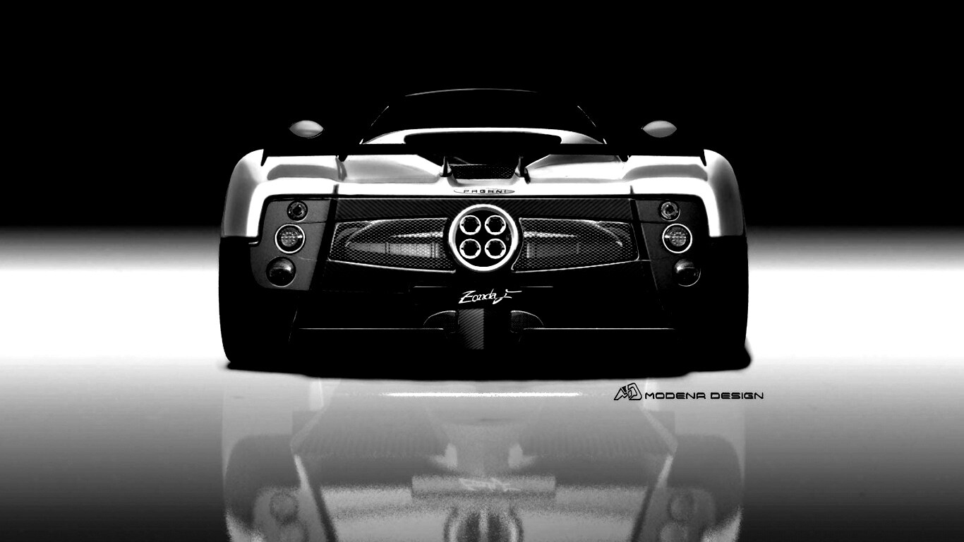 Pagani Zonda рендер обои