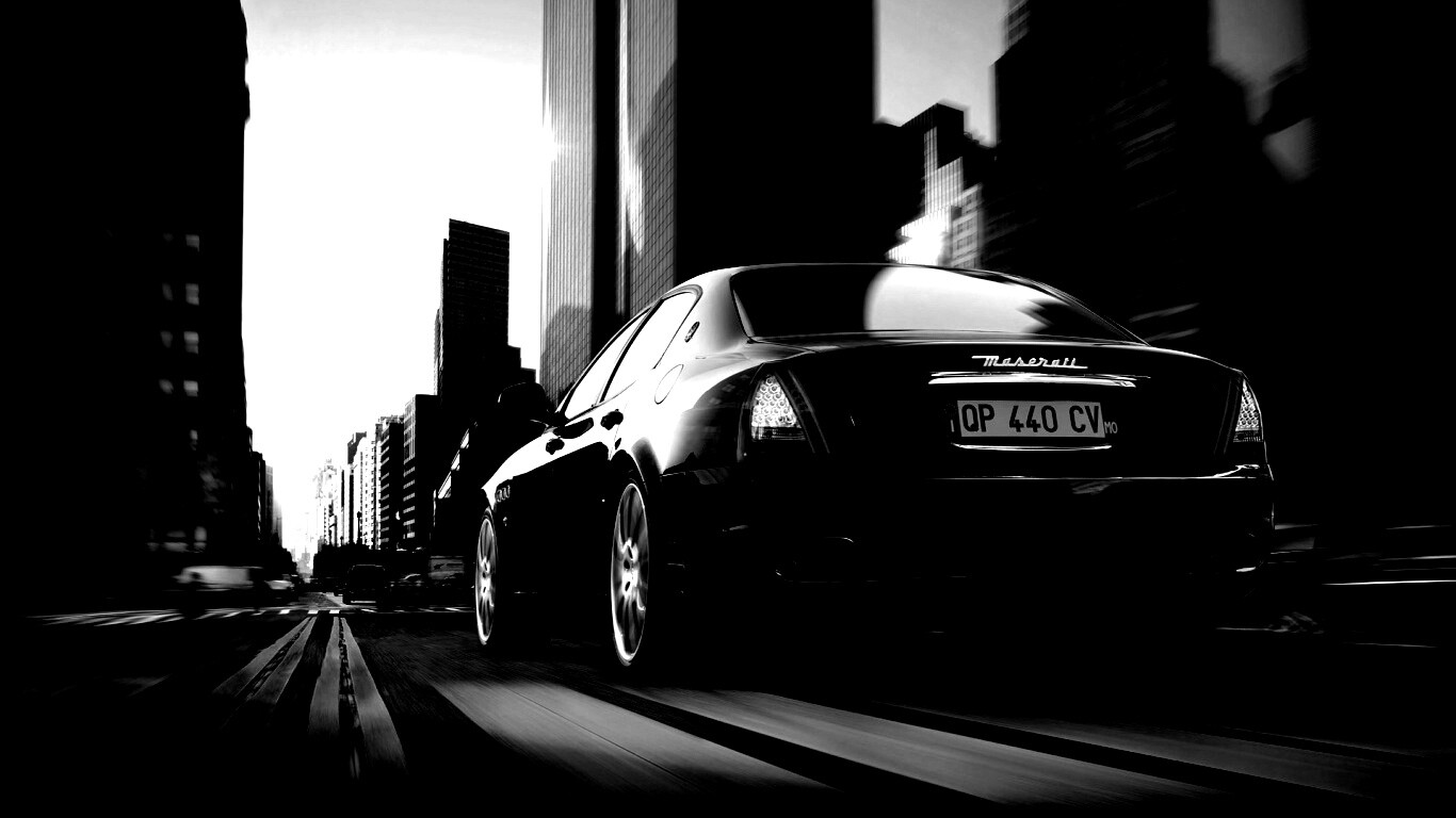 Maserati Quattroporte в городе обои