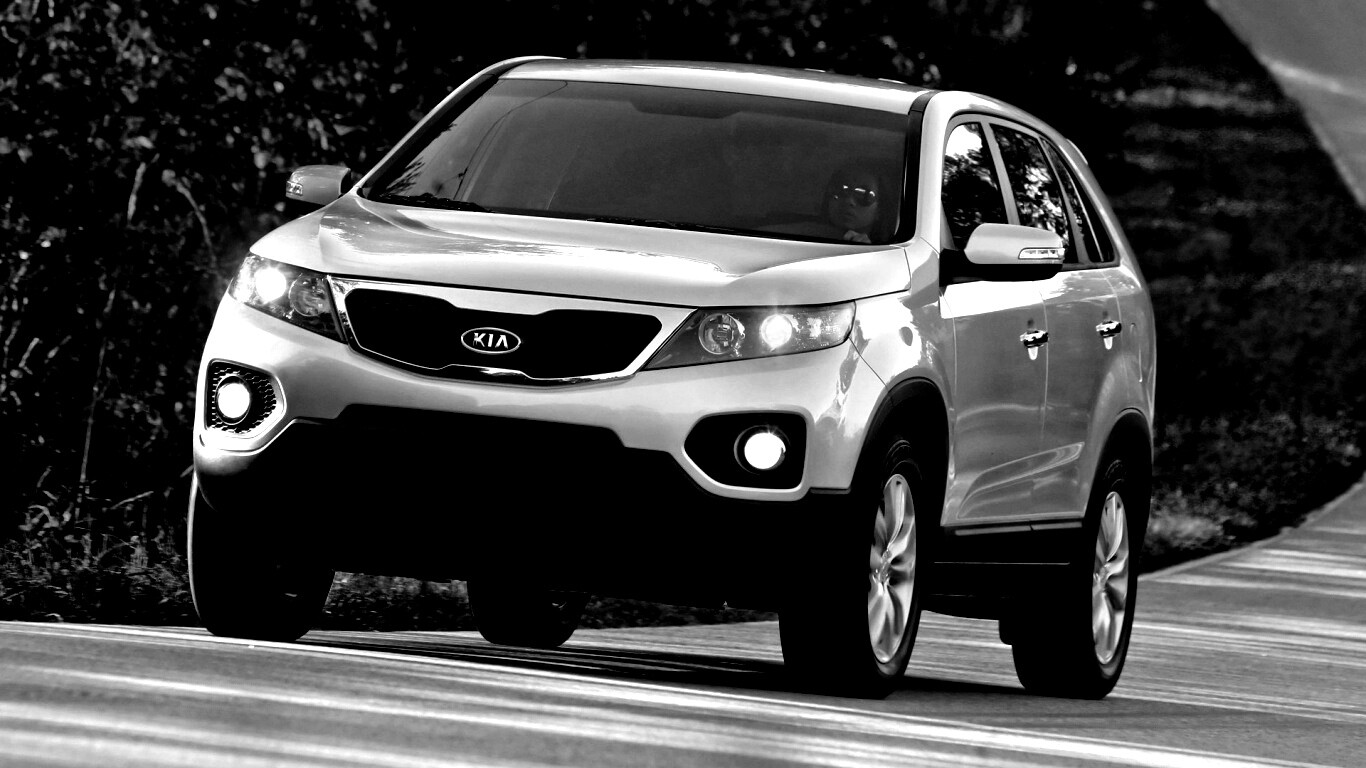 Кроссовер КИА обои