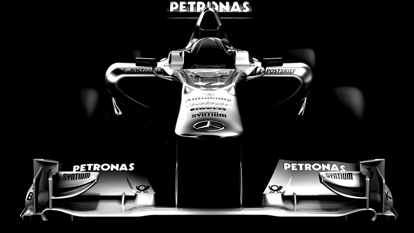 Болид Мерседес обои