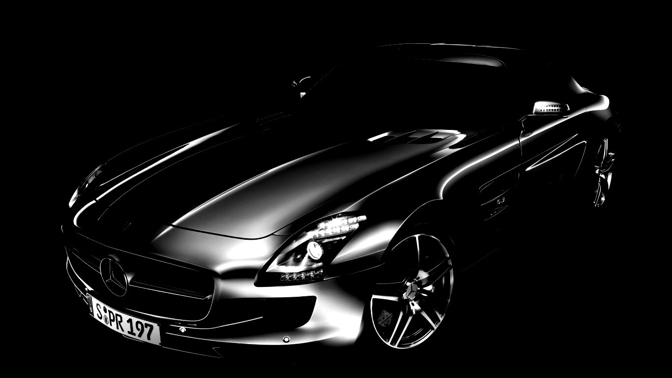 Mercedes SLS обои