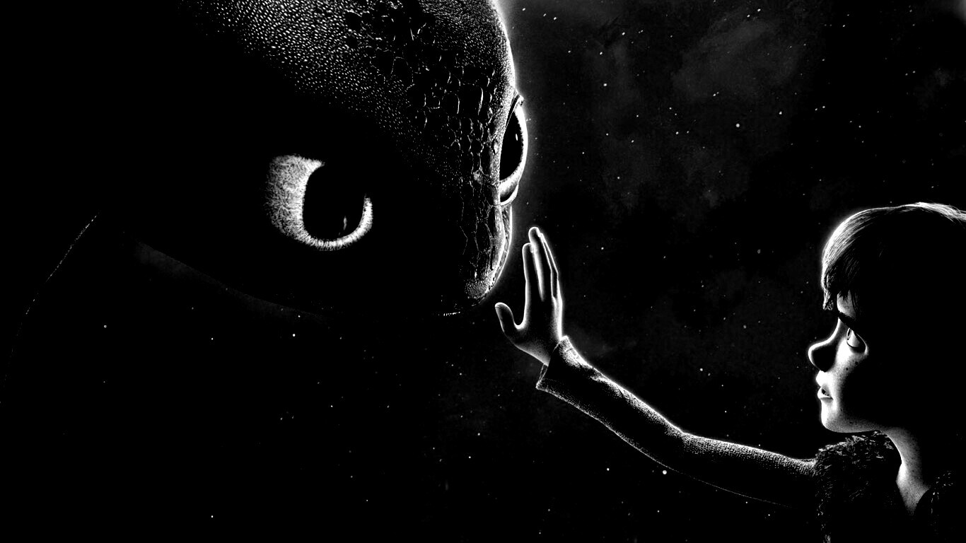 Как приручить дракона обои