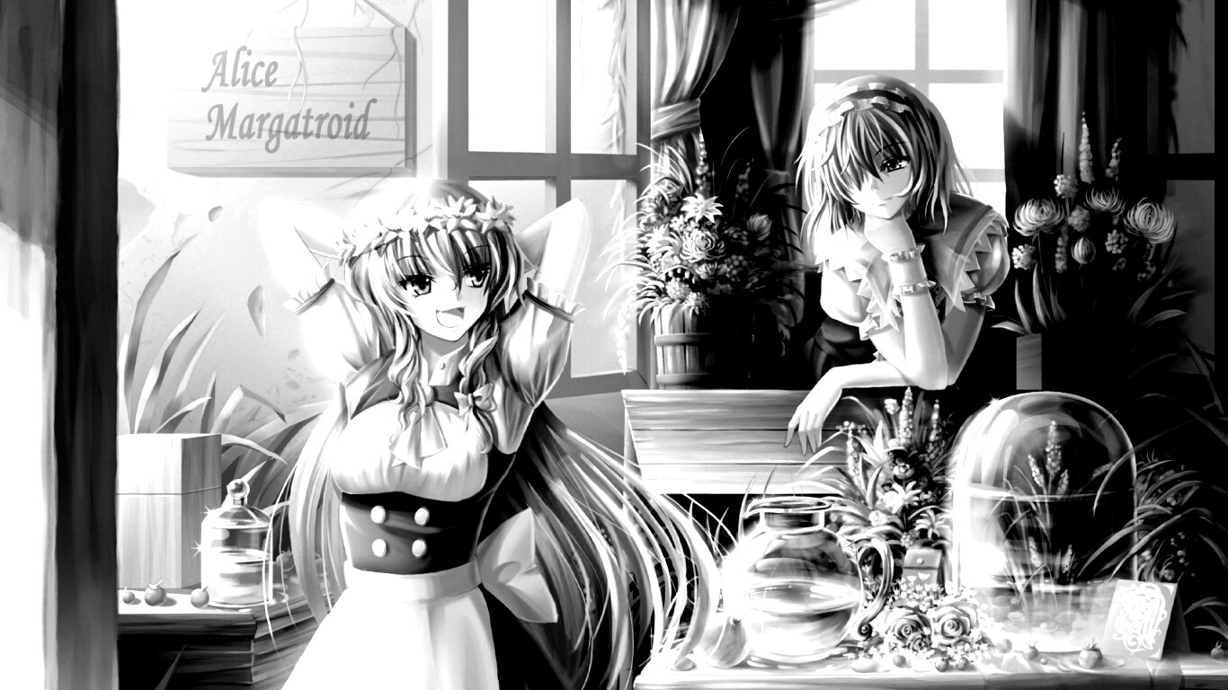 Анимешное утро обои