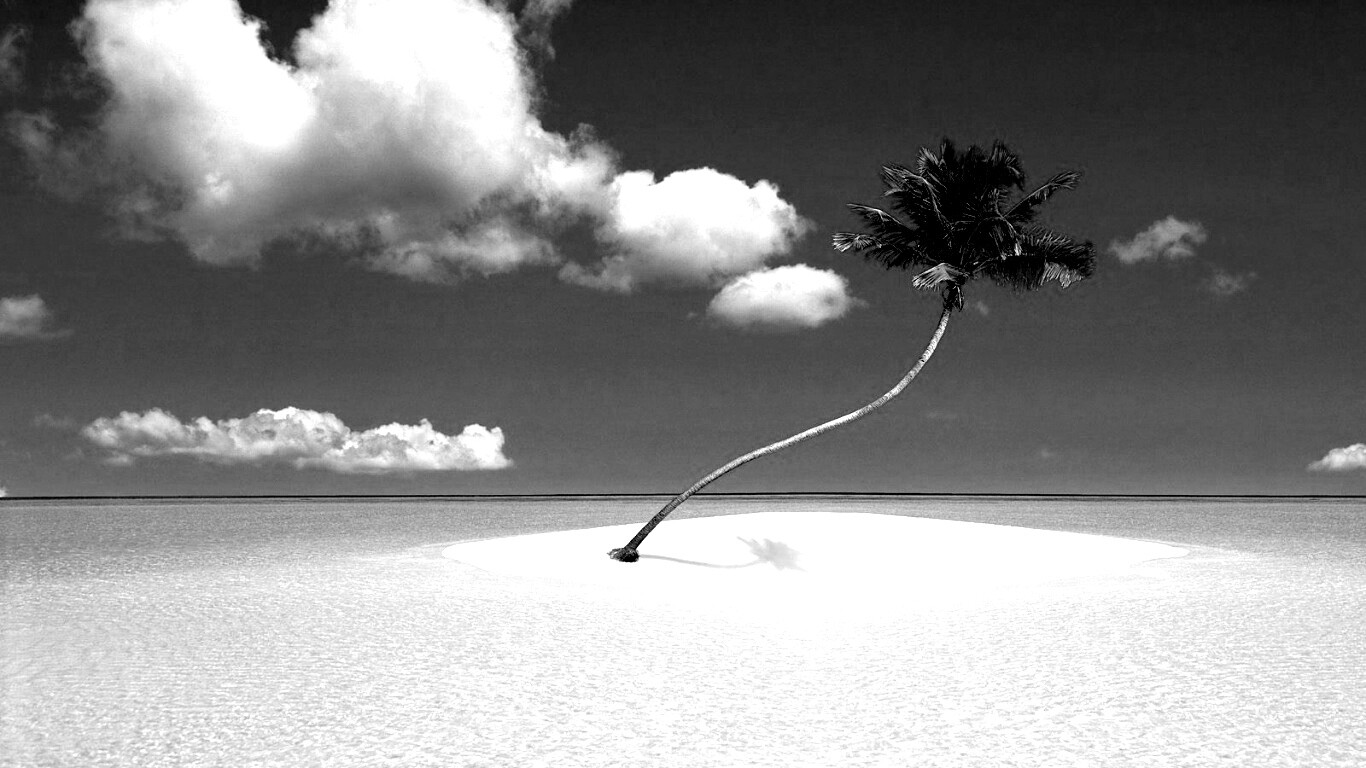 Идеальный пальмовый остров обои