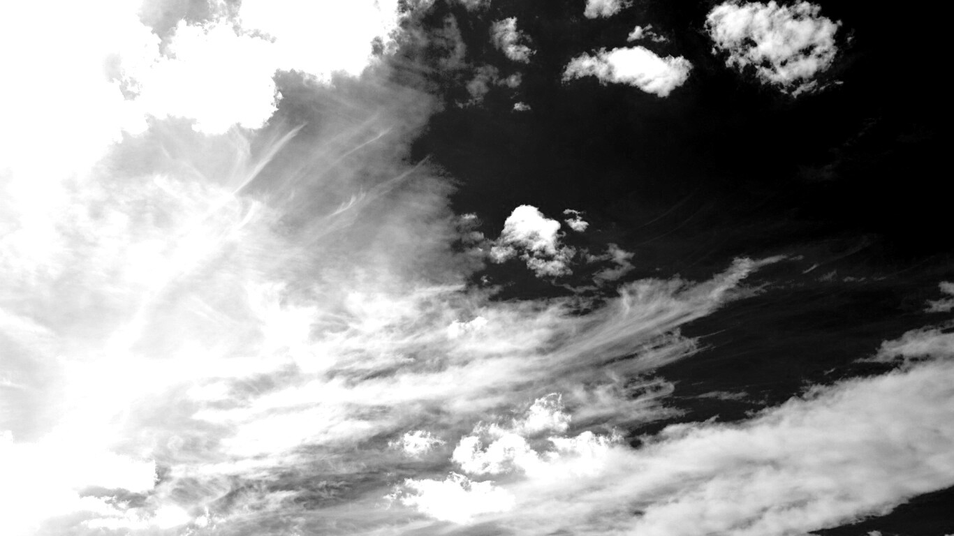 Голубое небо обои