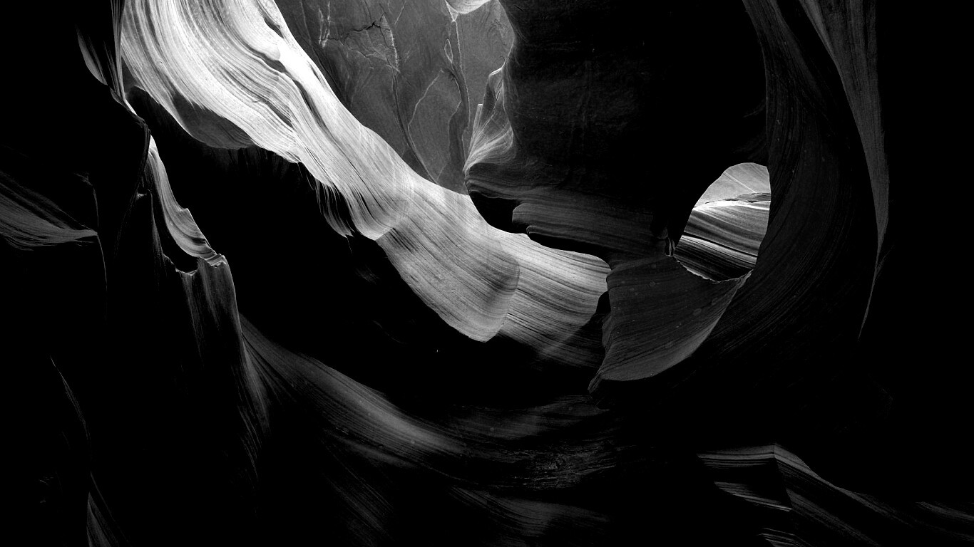 Оранжевая пещера обои