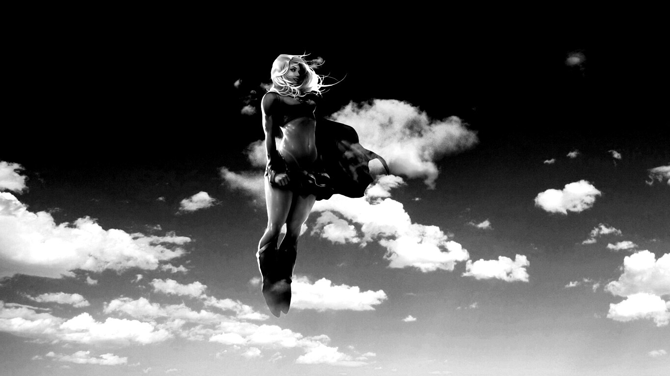 Супердевушка обои