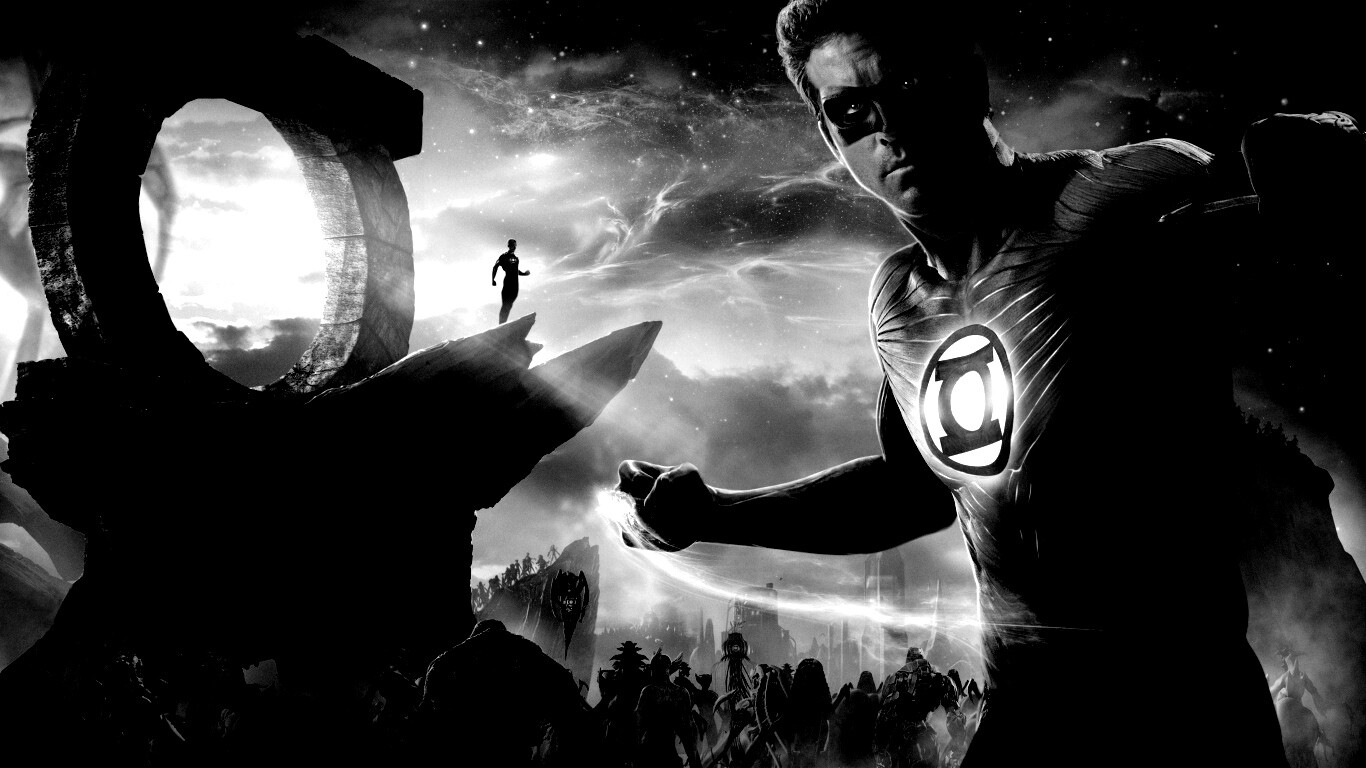 Зелёный фонарь обои