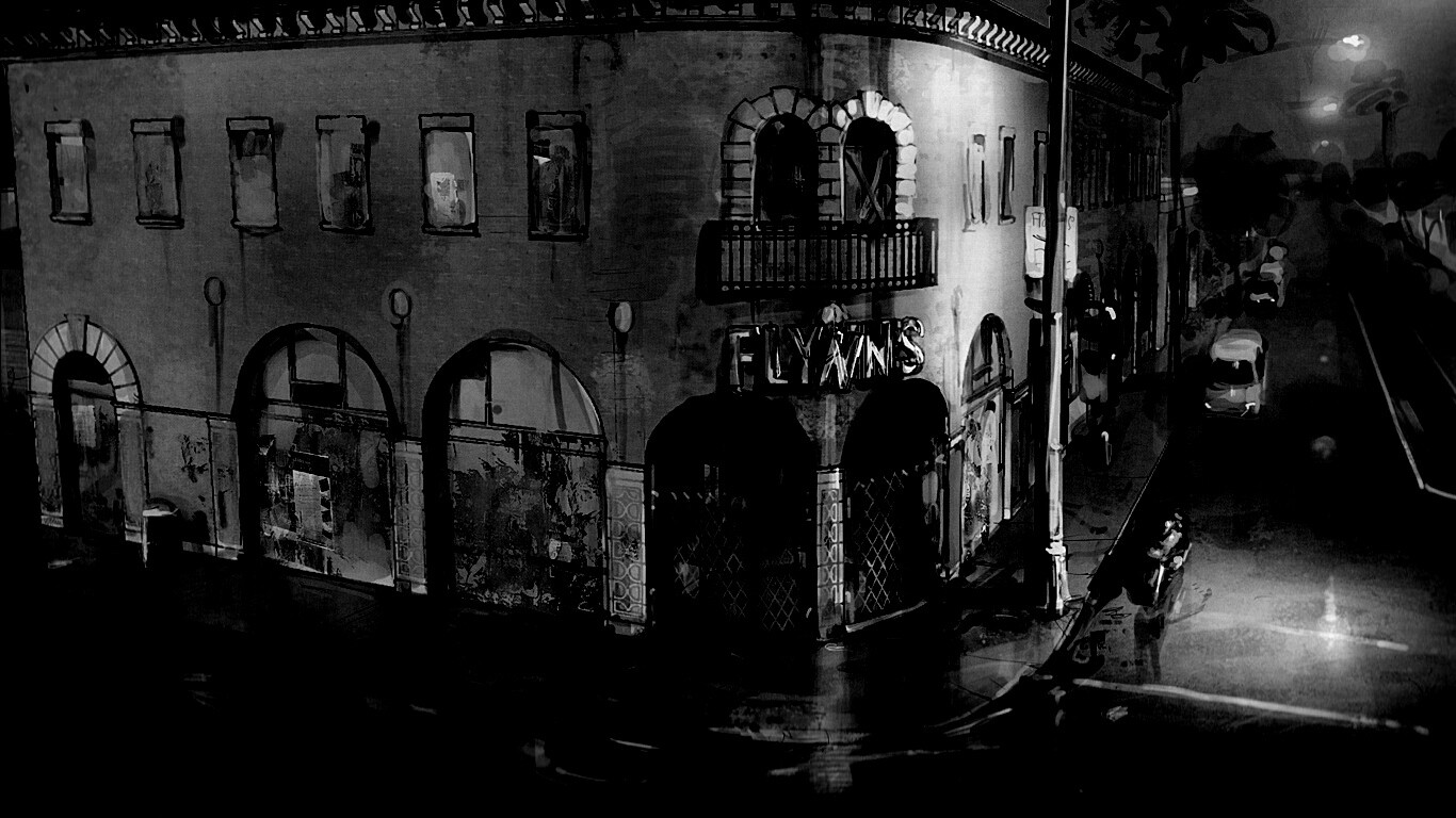 Зал игровых автоматов Флина обои