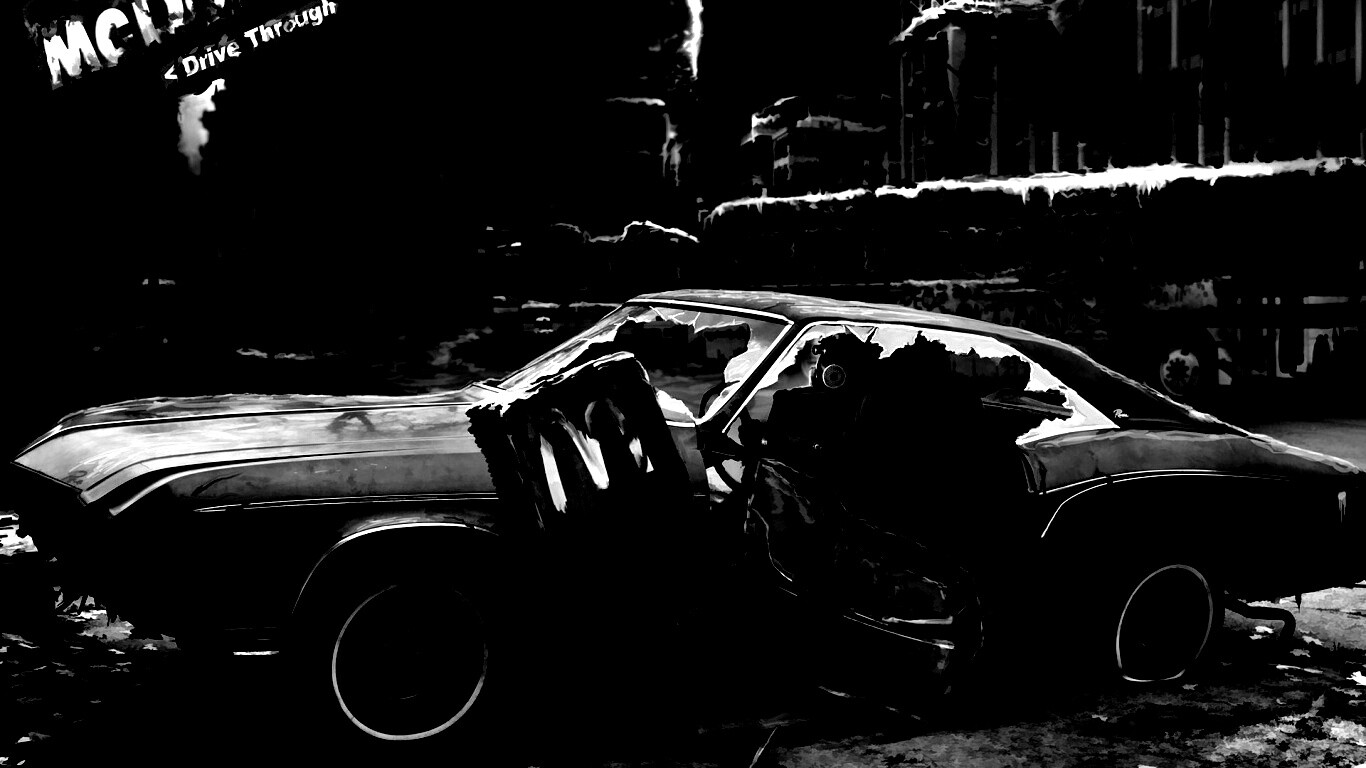 Картина запустения обои