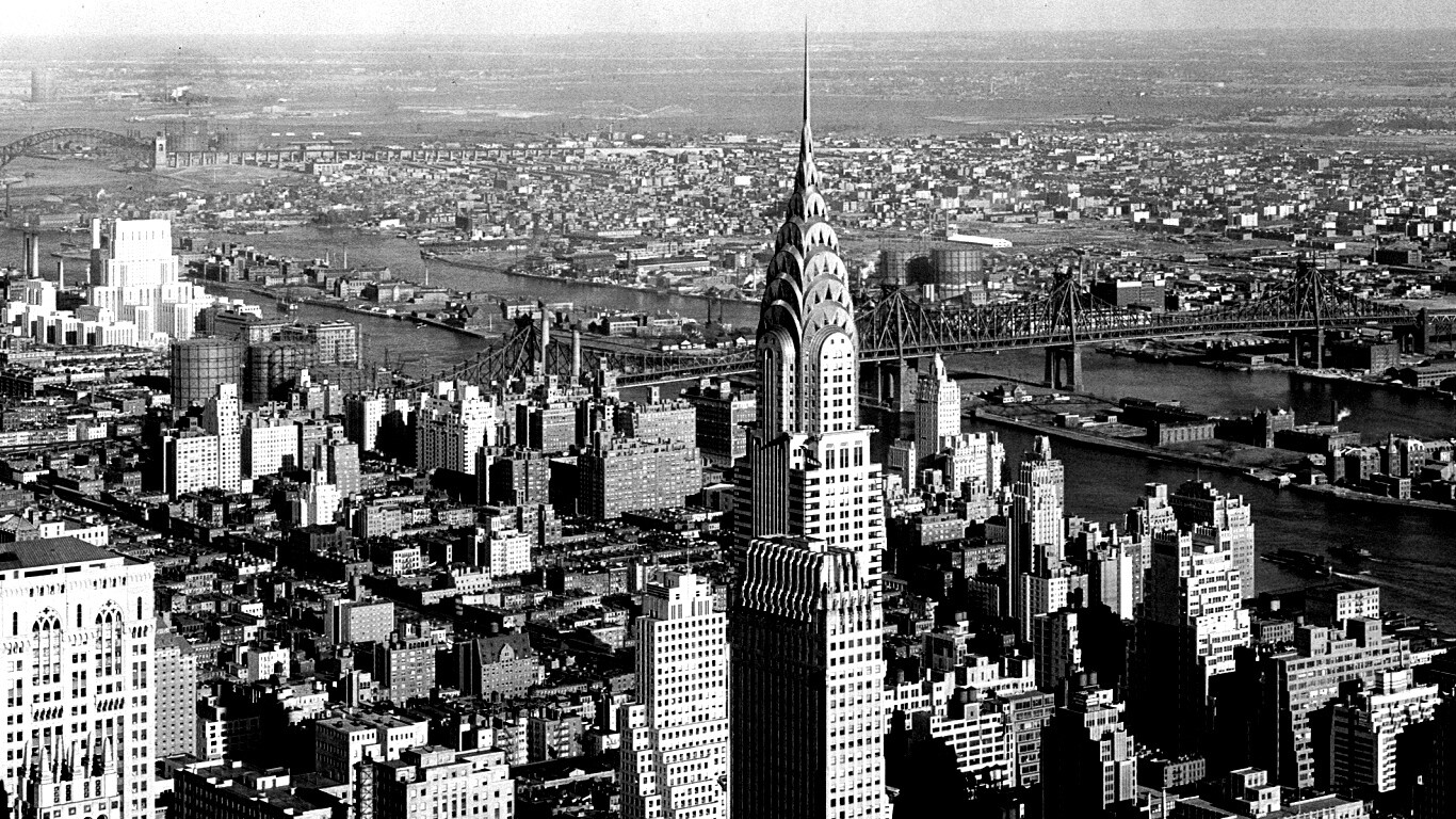 Панорама Нью-Йорка обои