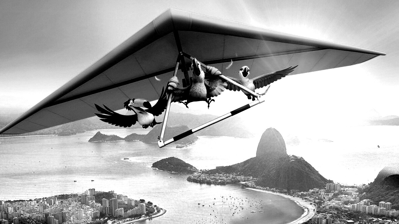 Герои мультфильма Рио обои