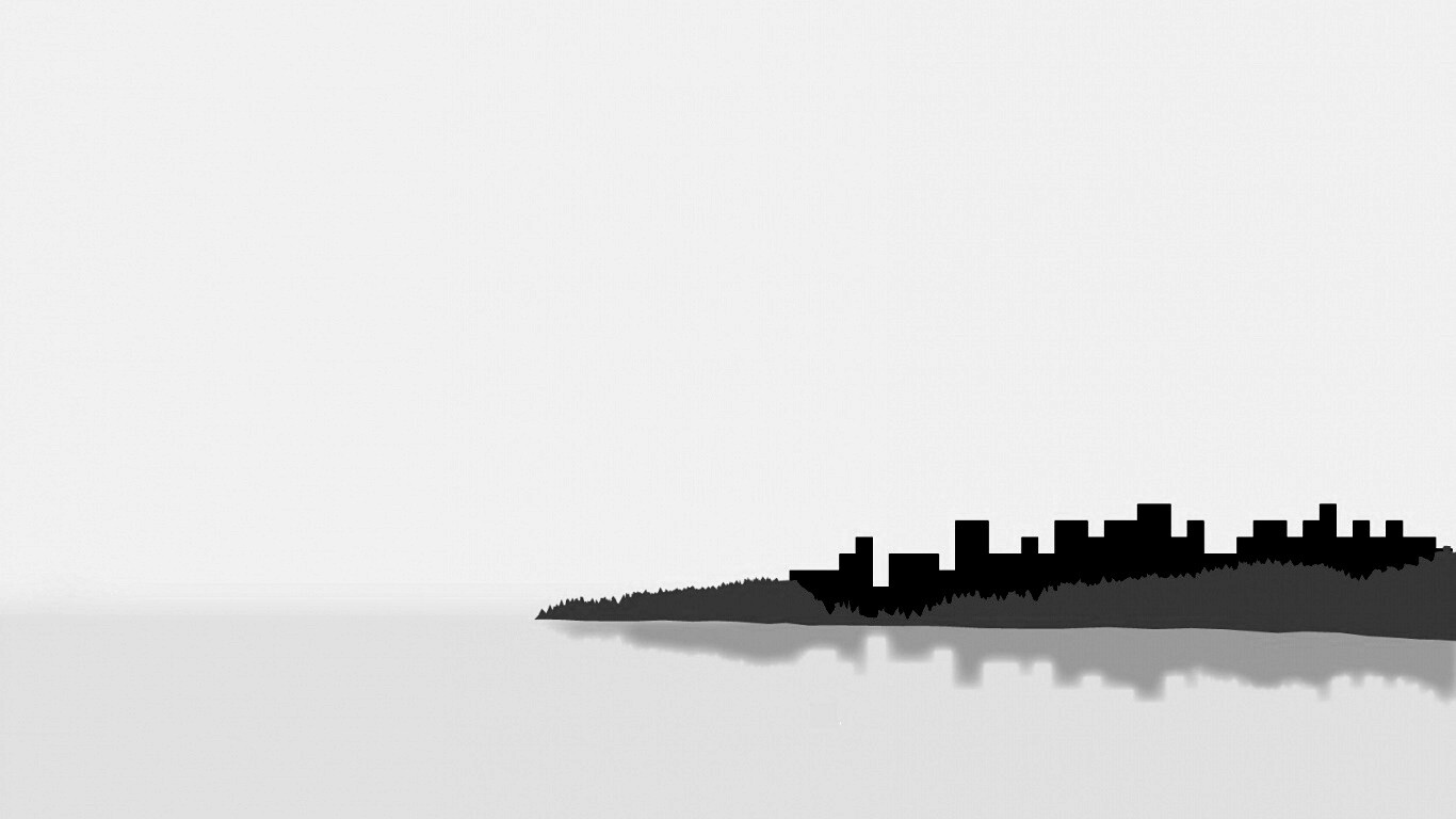 Векторный город обои