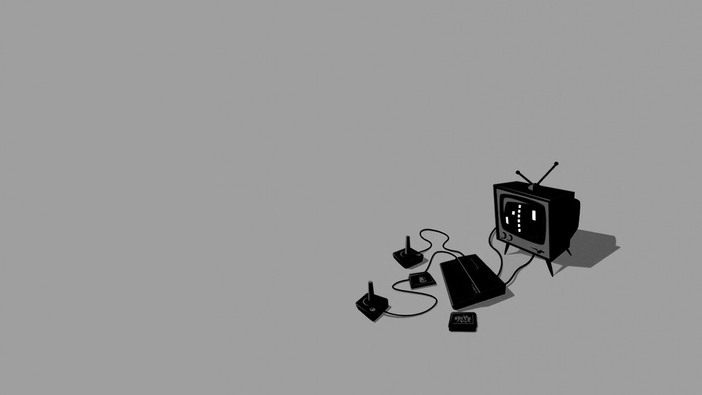 Приставка и телевизор обои