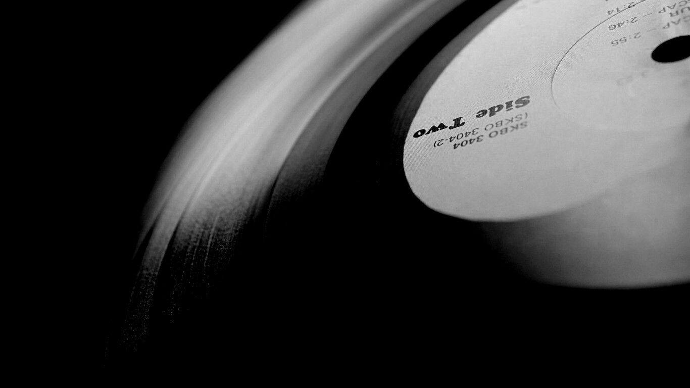 Виниловая пластинка обои