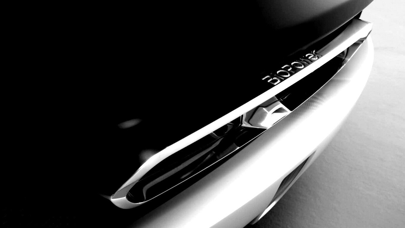 Хромированный бампер обои