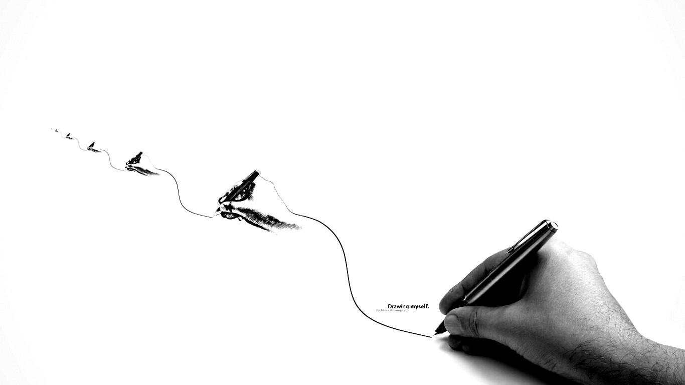 Рисунок - рекурсия обои