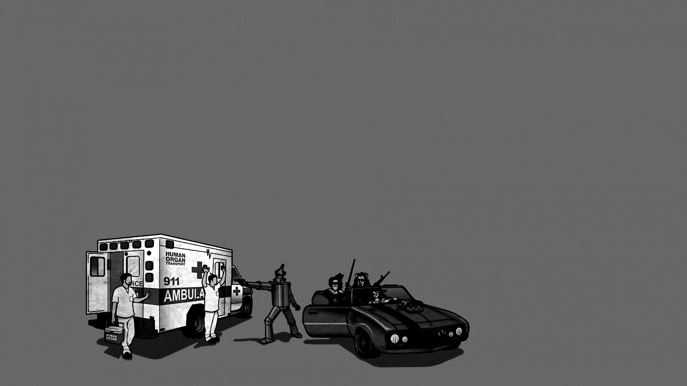 Железный дровосек крадет сердце обои