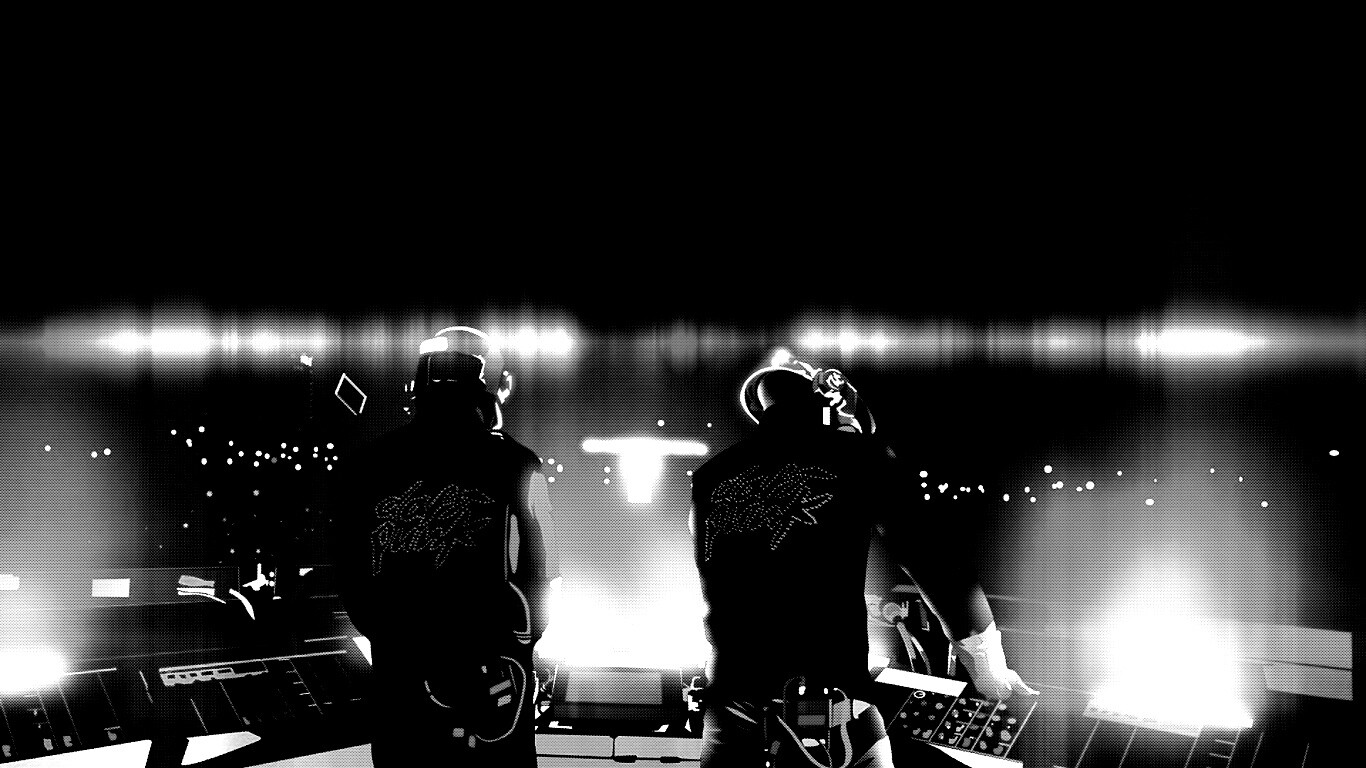 Концерт Daft Punk обои
