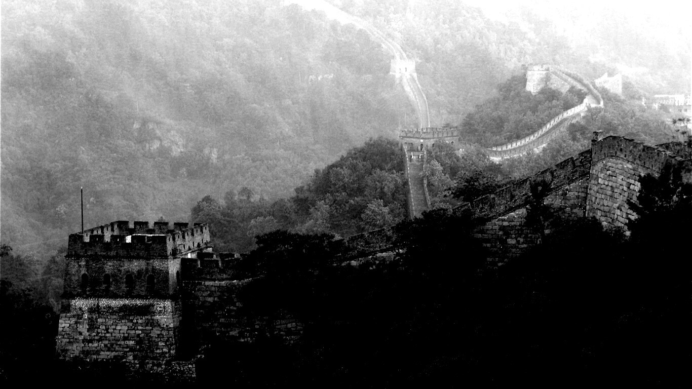 Великая китайская стена обои
