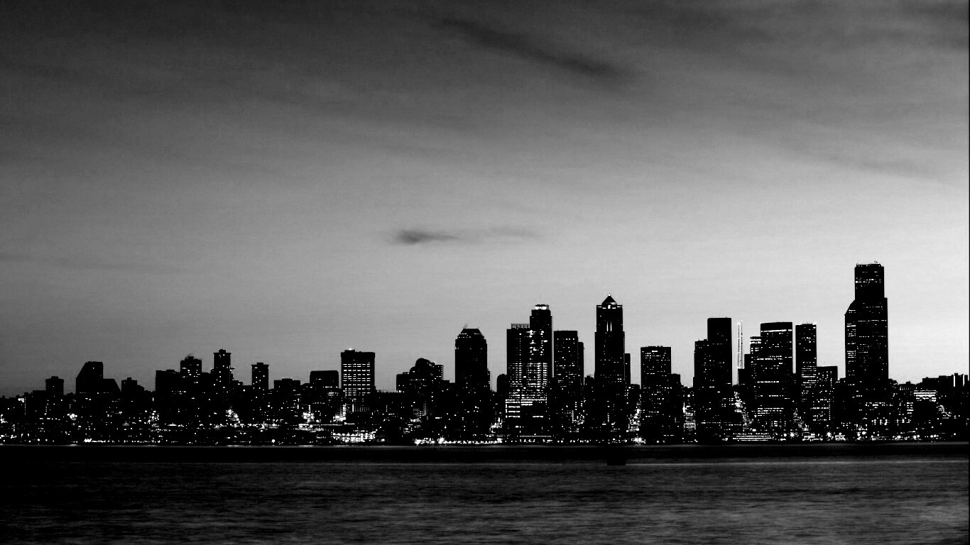 Пейзаж Сиэтла обои