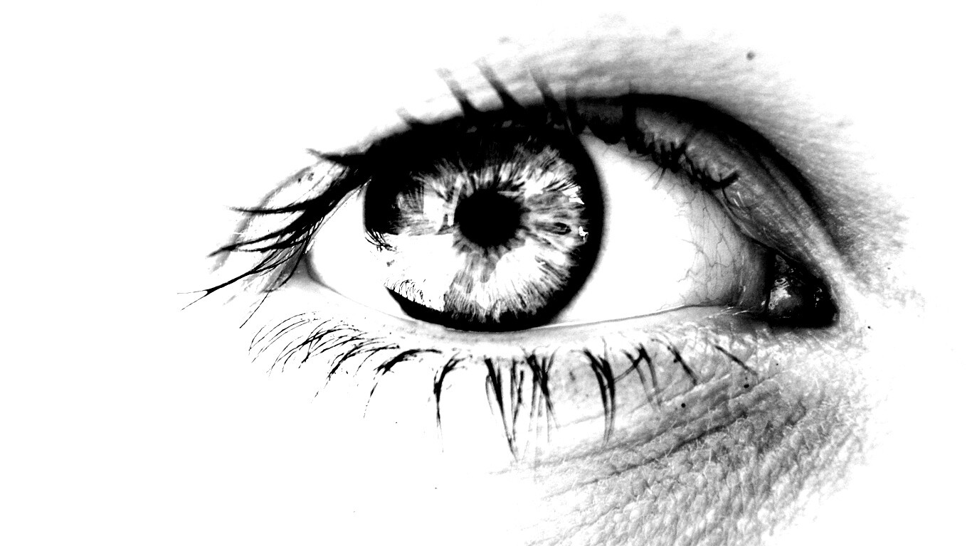 Широко раскрытые глаза обои