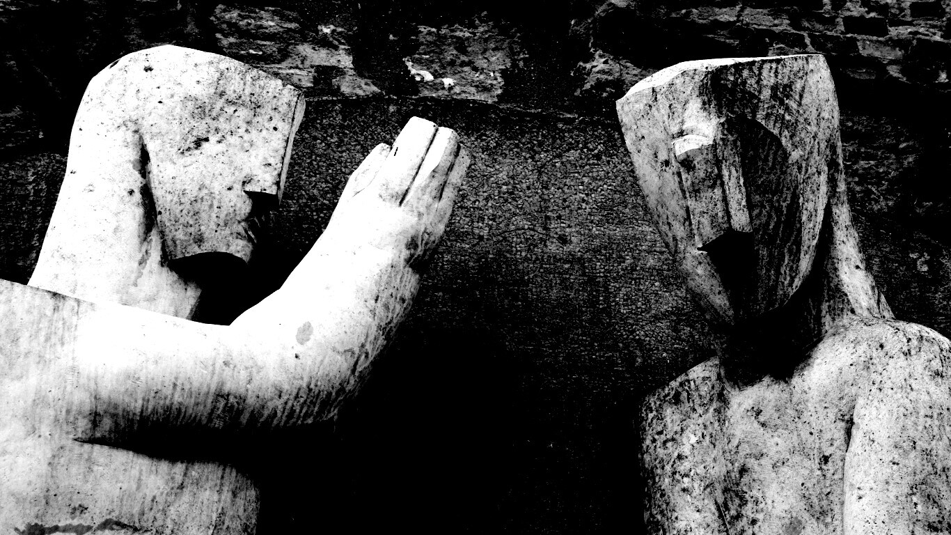 Берлинские каменные скульптуры обои