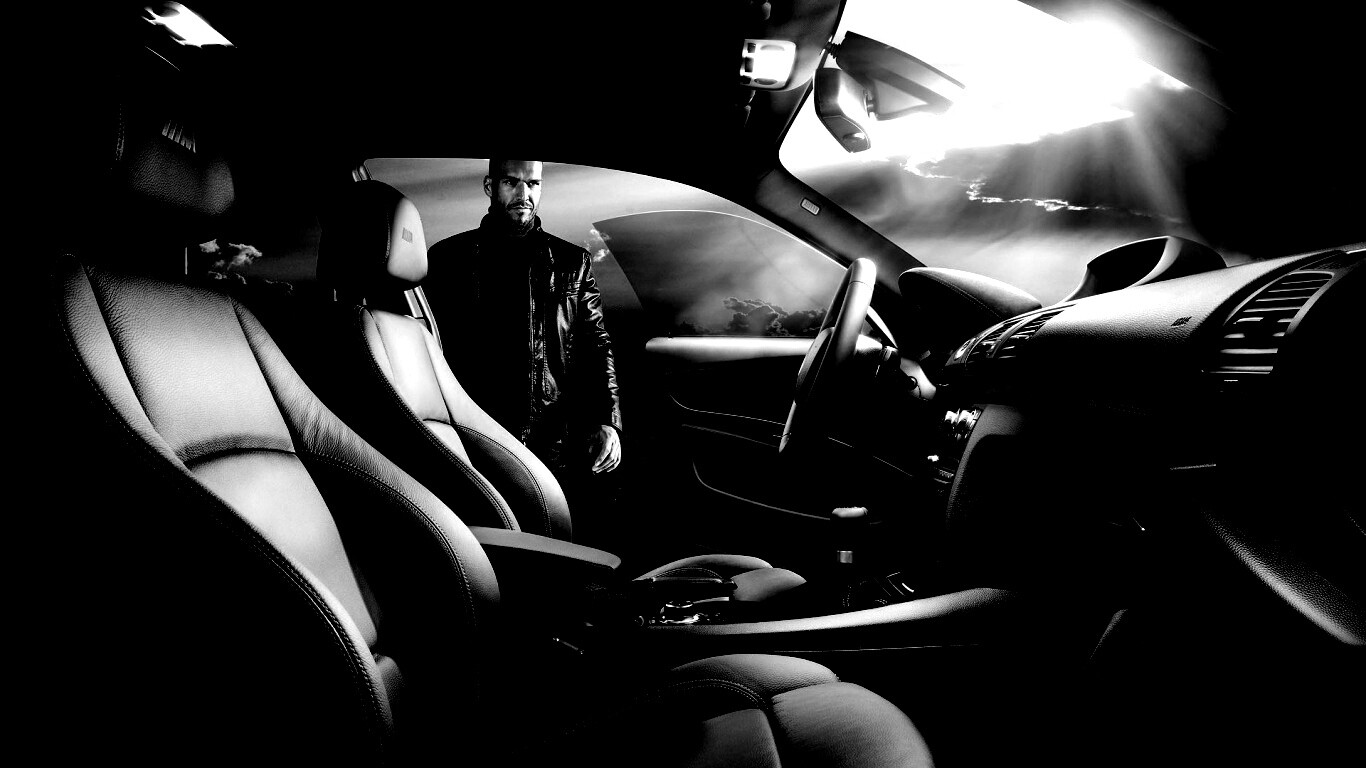 Салон автомобиля BMW обои