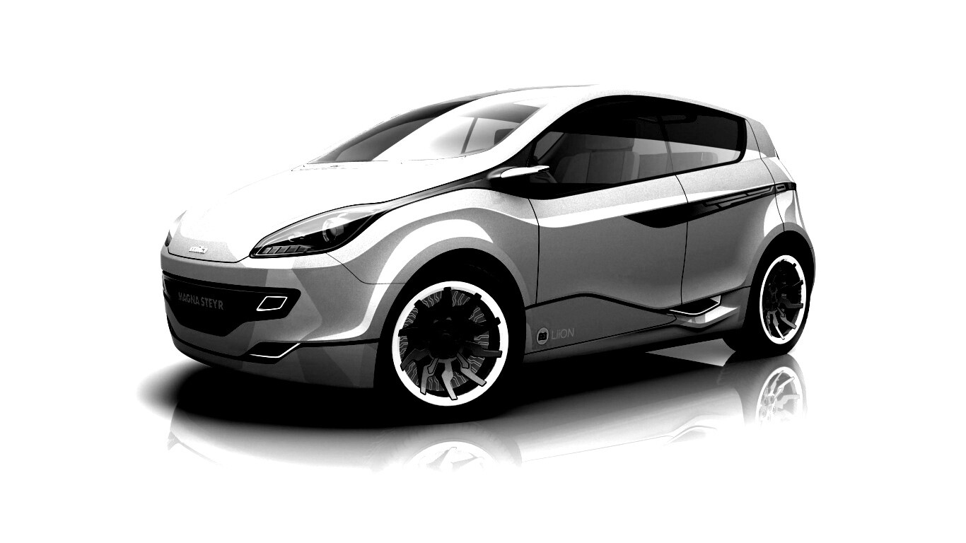 Концепт хэтчбека обои