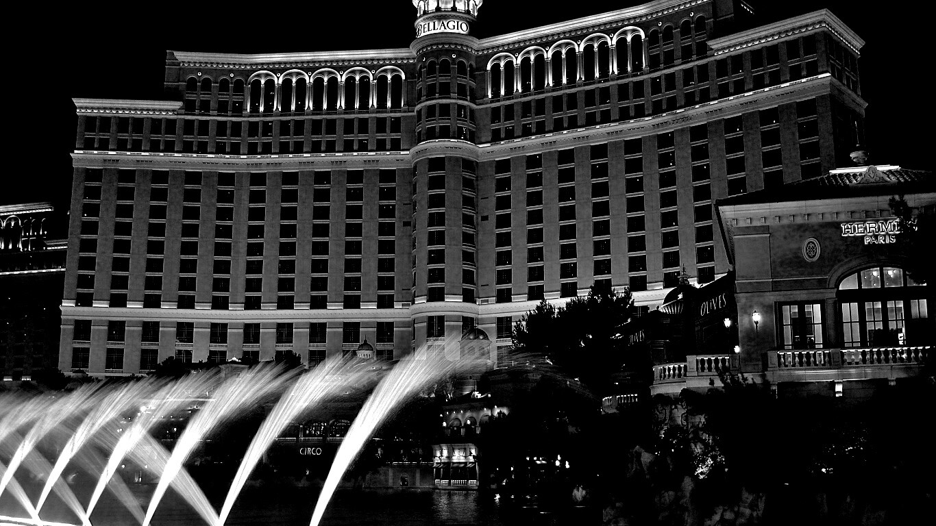 Казино Bellagio в Лас-Вегасе обои
