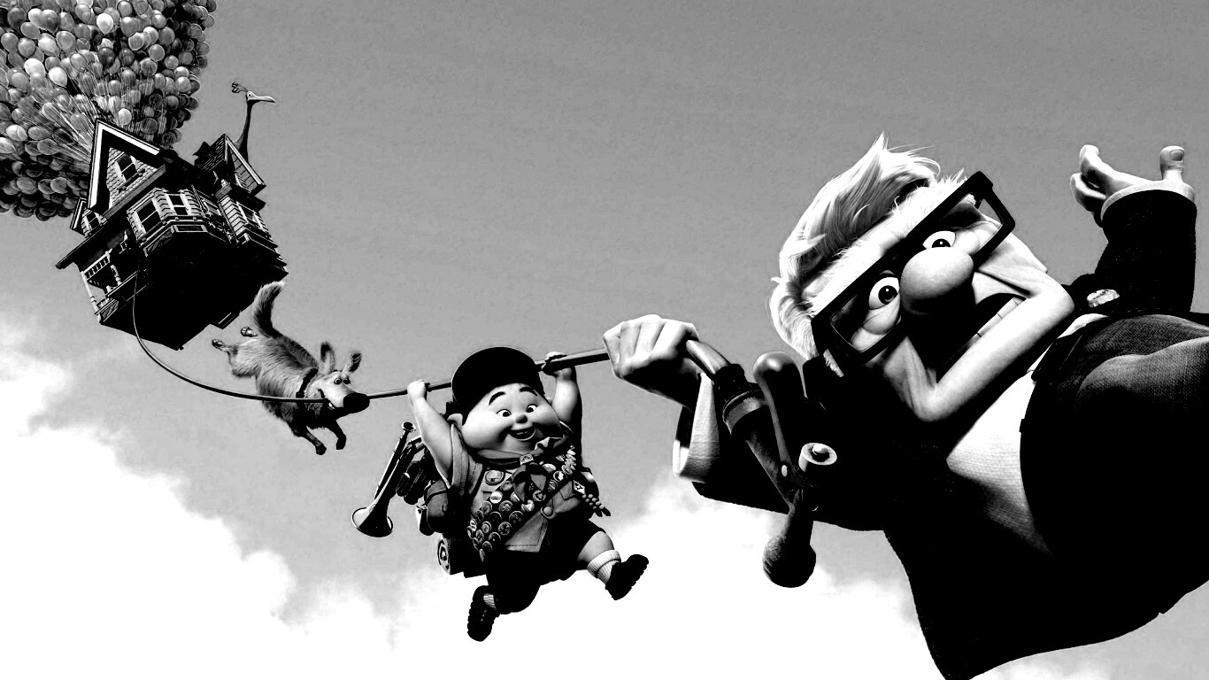 Персонажи мультфильма Up обои