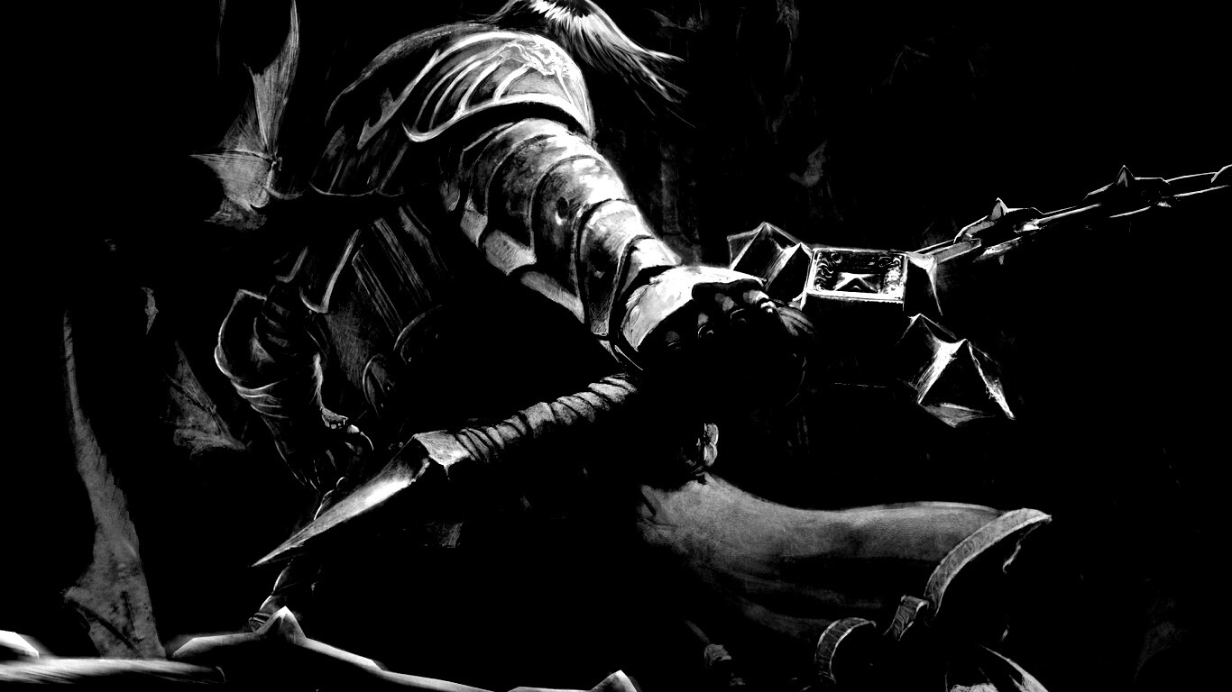 Воин с булавой обои