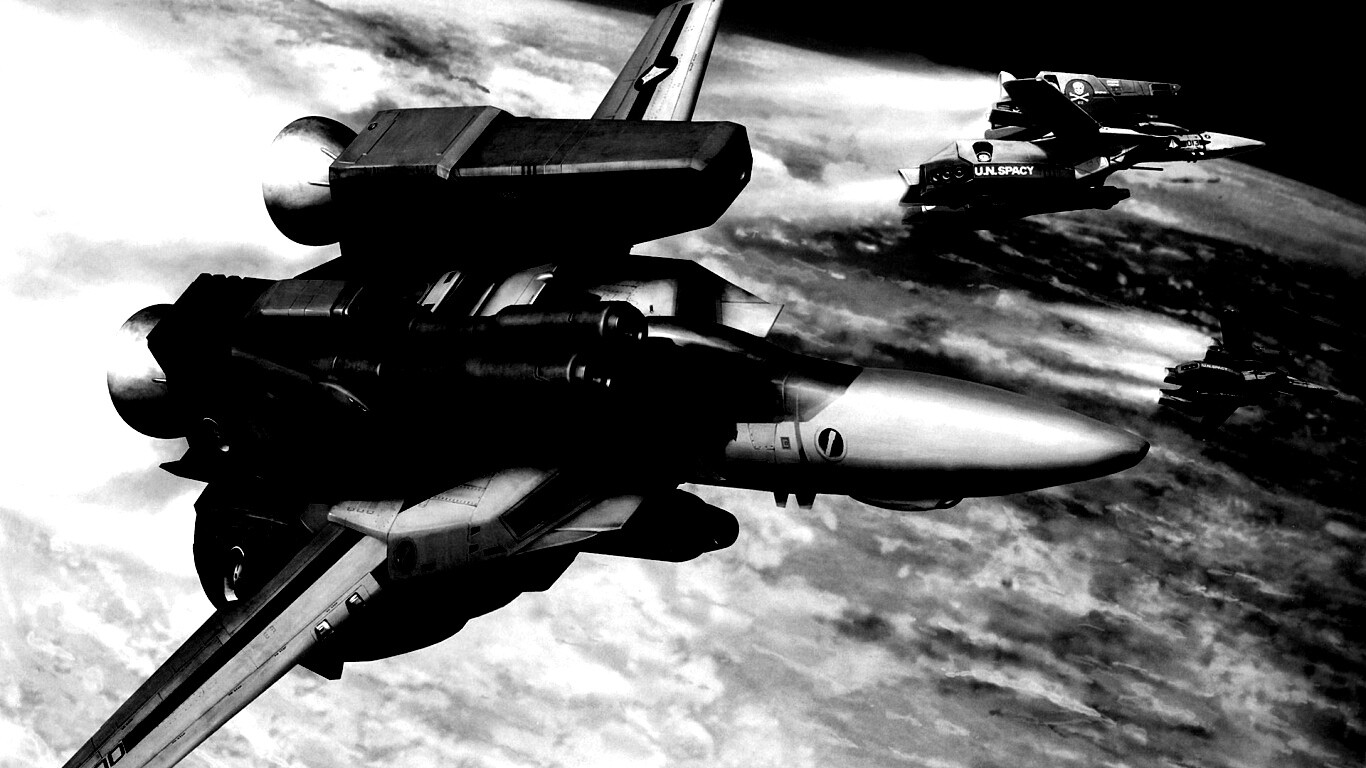 Эскадрилия легких космических истребителей обои