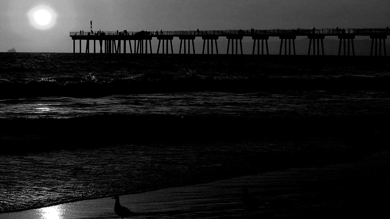 Морская терасса обои