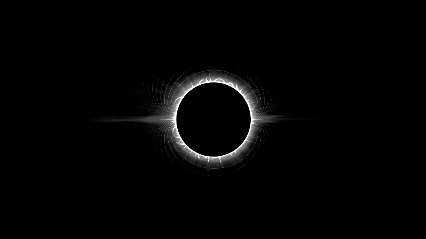 Солнецное затмение обои
