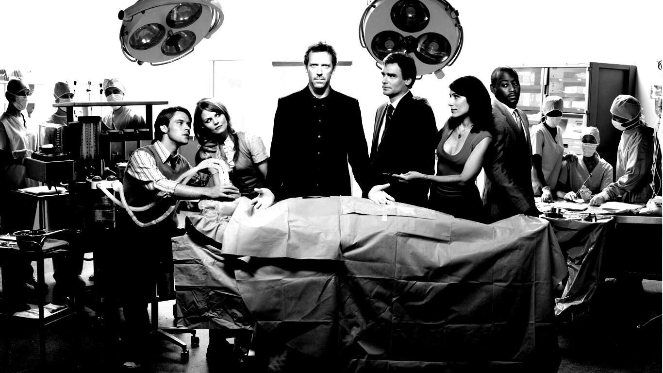 Герои сериала "Доктор Хаус" обои