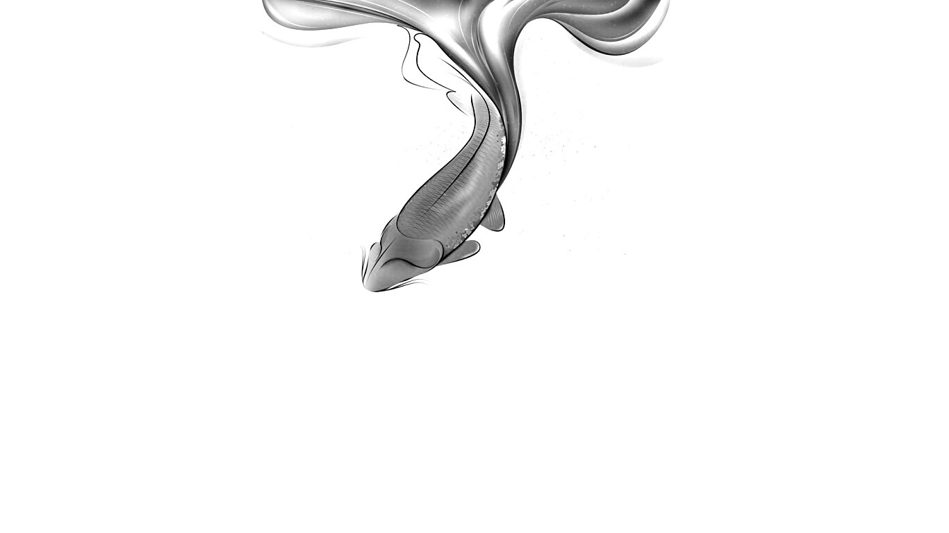 Золоая рыбка  обои