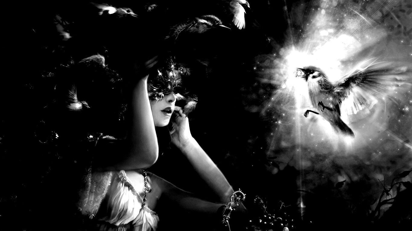 Птицы счастья обои