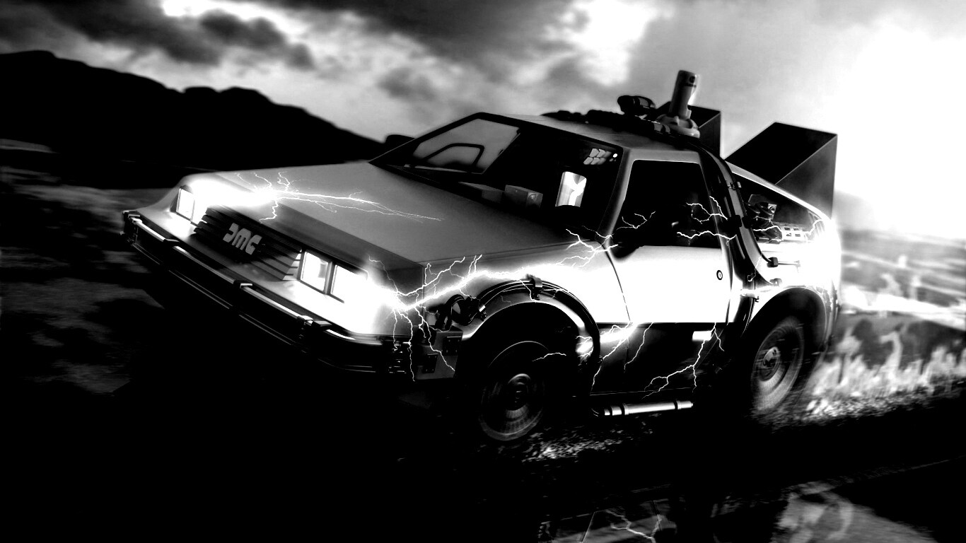 Машина времени обои