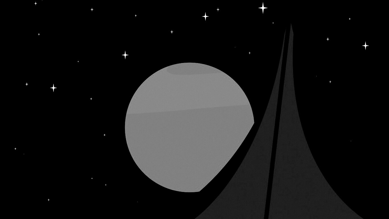 Полная луна обои