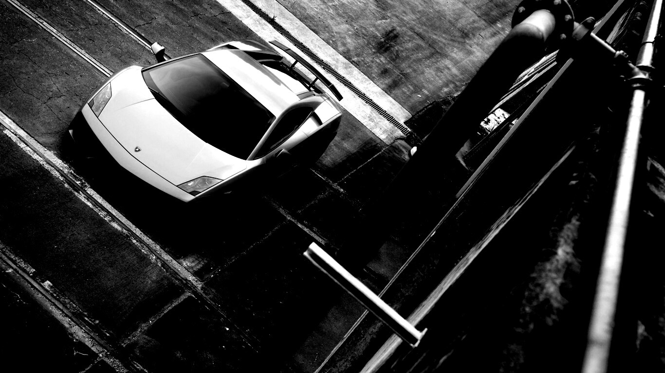 Зелёный Ламбо обои