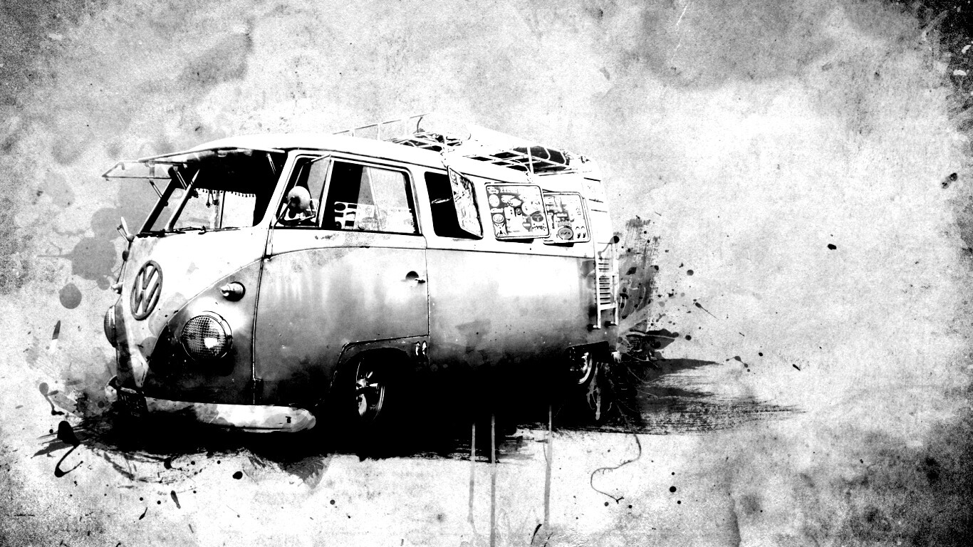 Фольксваген 56 года - лучший фургон для путешествий обои