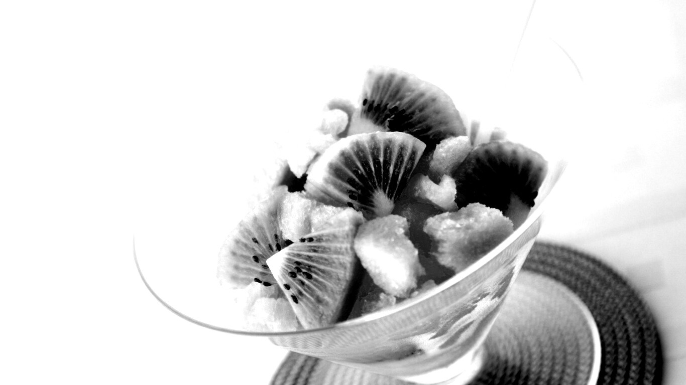 Мороженое с киви обои