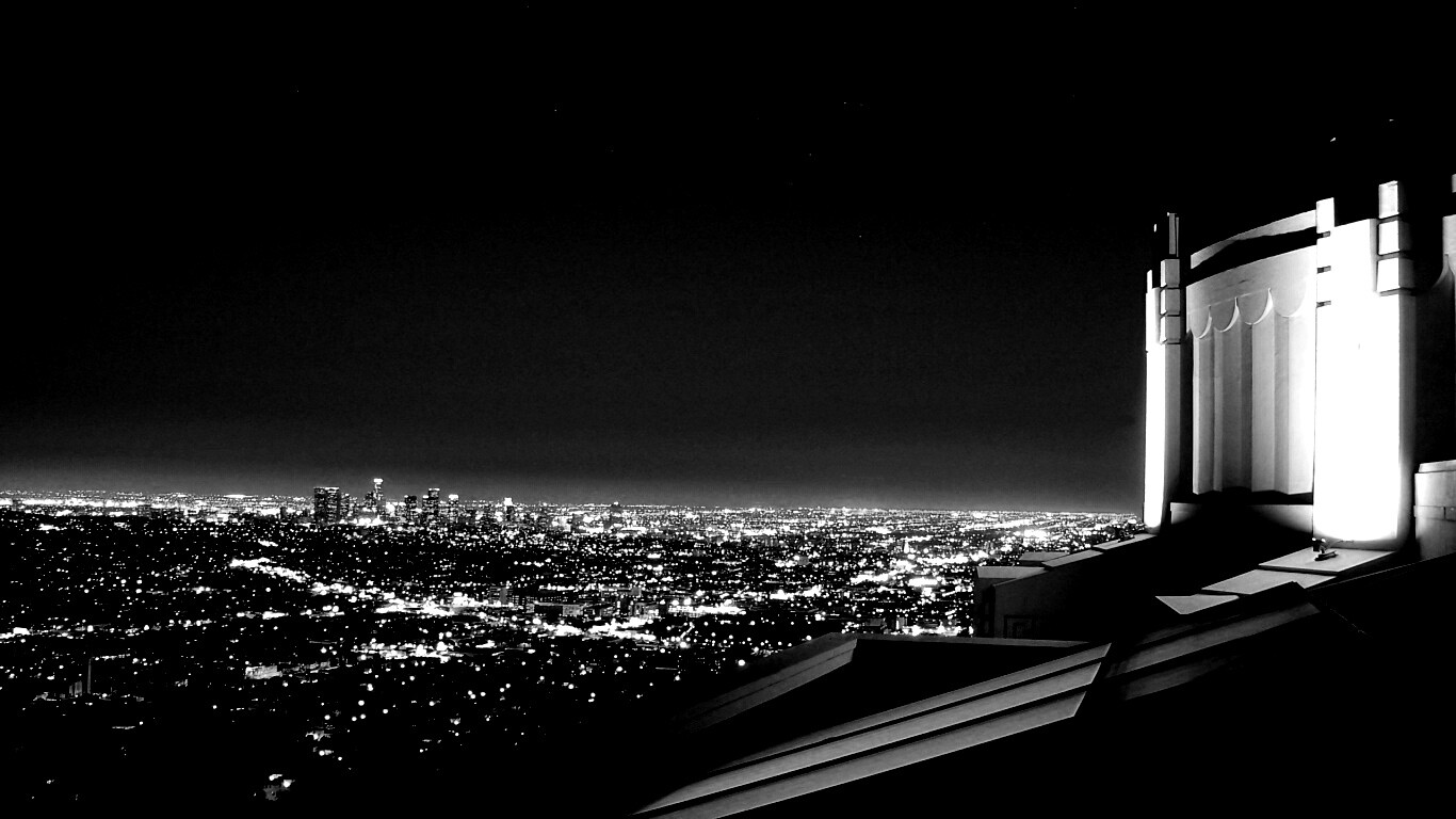 Вид на город обои