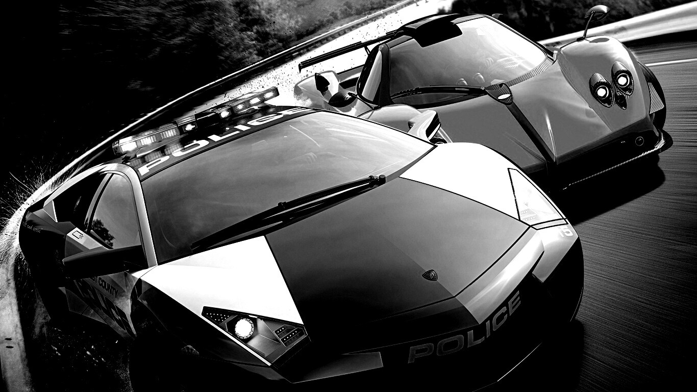 Полицейская погоня из Need For Speed обои