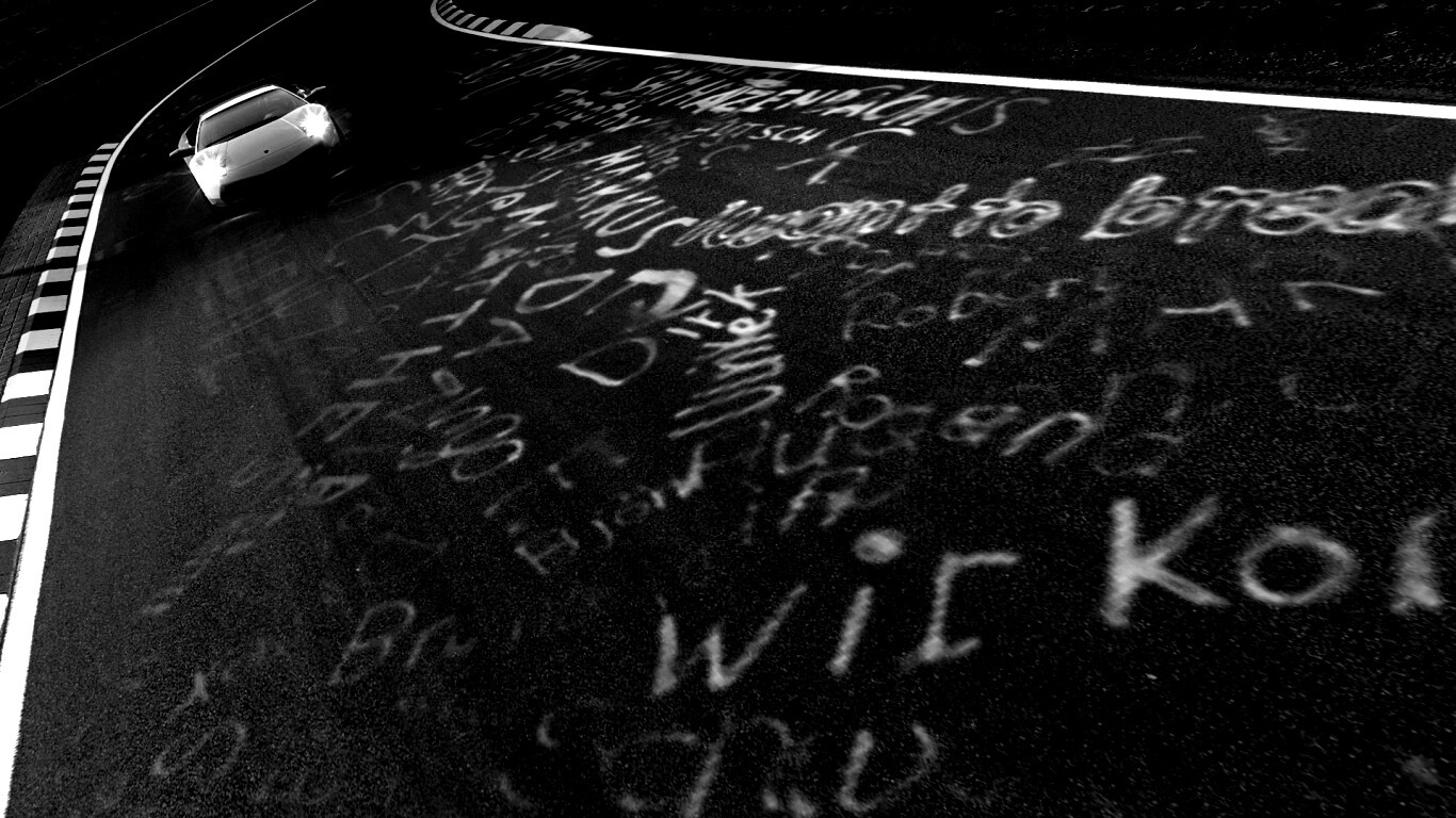 Lamborghini на треке в Grand Turismo 5 обои